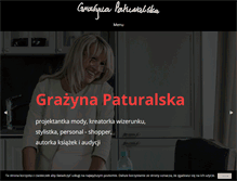 Tablet Screenshot of paturalska.pl
